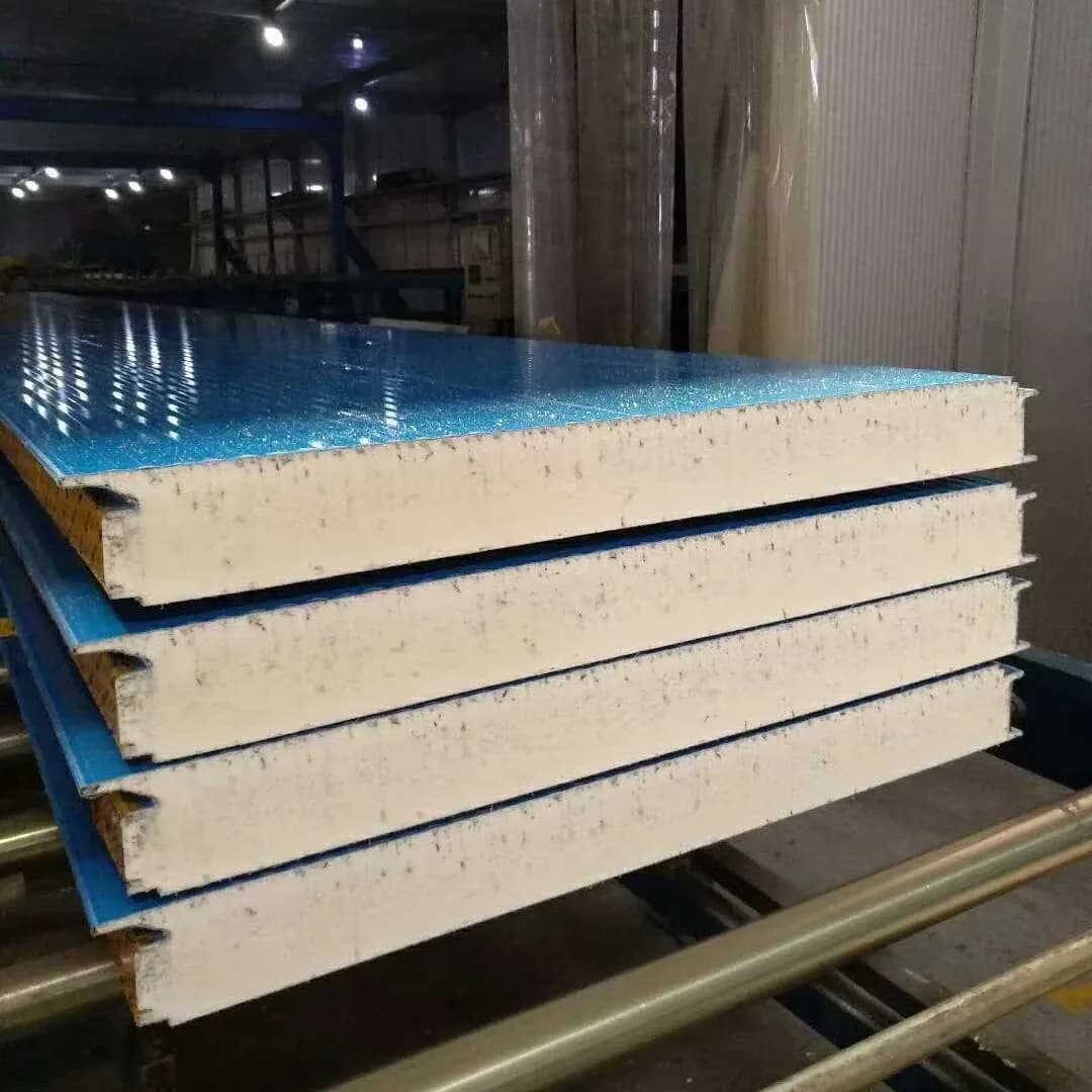 Anti Fire Building Materials Rockwool Pir Pu Pur Sandwich Wall Panel