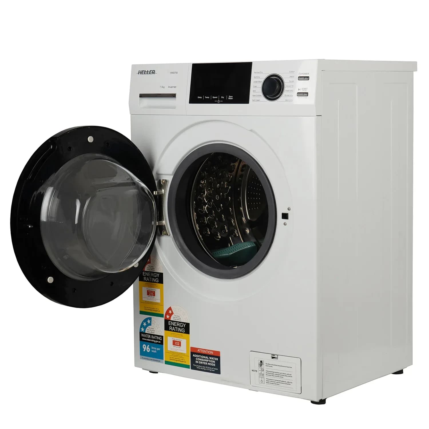 Front-load Washers And Dryer 2 In 1 Household Washing Machine