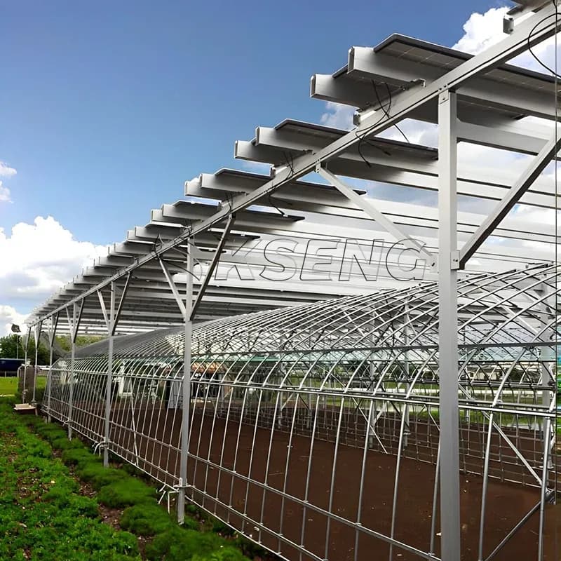Aluminum Solar Ground Mounting System For Pv Solar Farm Projects With Durable Racking Structure