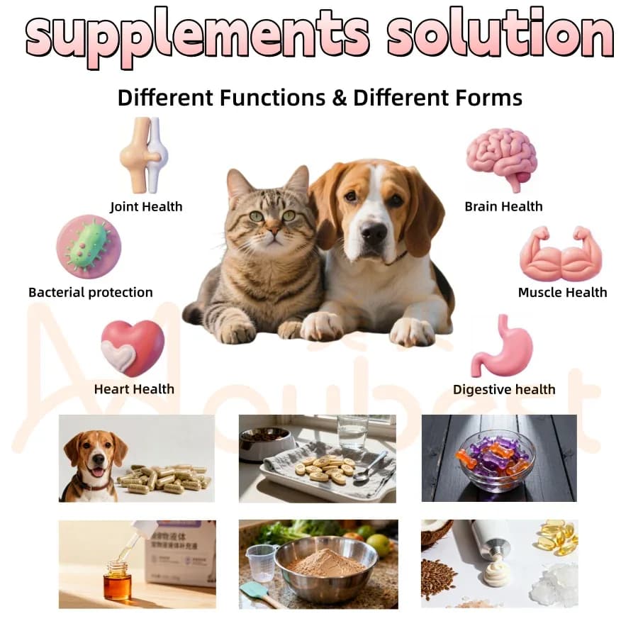 Premium Natural Breeding Support Pet Fertility Supplement For Dog And Cat Reproductive Wellness
