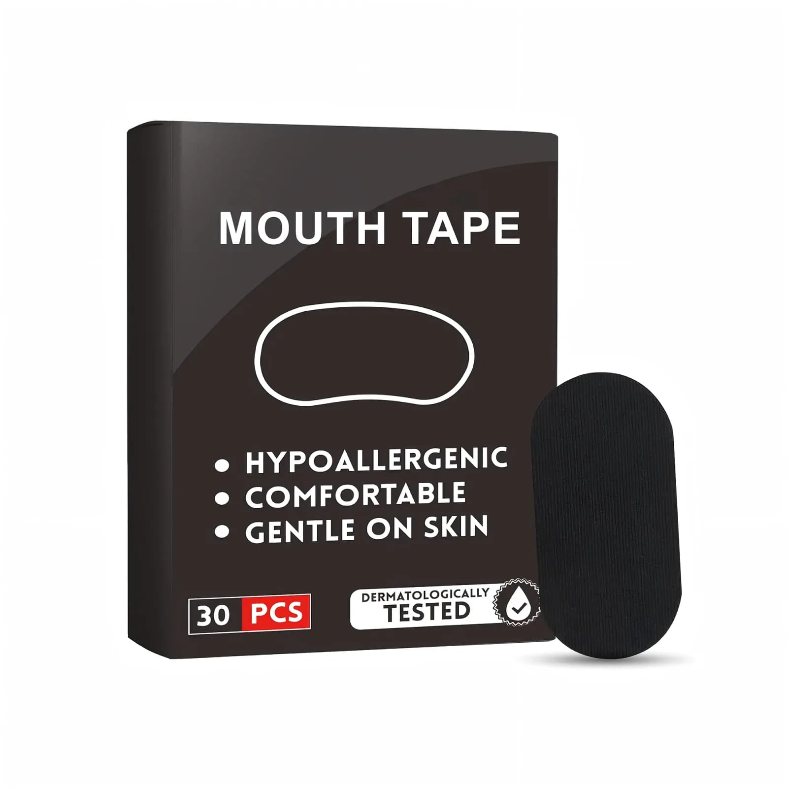 Ce Certified Custom Oem Sleep Mouth Tape Anti Snoring Gentle Sensitive Skin Lip Strips For Sleeping Multi Shapes