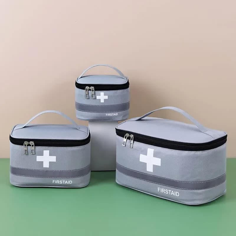 Large Capacity Portable Outdoor First Aid Kit Fashion Home Medicine Bag With Medical Tools And Student Emergency Medical Box