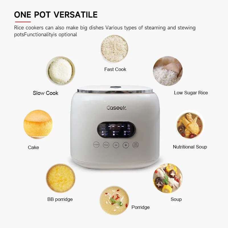 2025 Factory High Quality Professionnel New Low Sugar Smart Rice Cooker With Titanium Steel Inner Pot For Home Kitchen Appliance