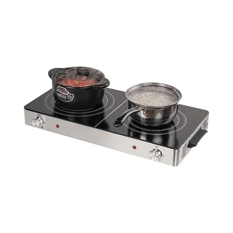 Kitchen Hot Selling 3000w Two Stove Ceramic Cooking 2 Burner Electric Hot Plate