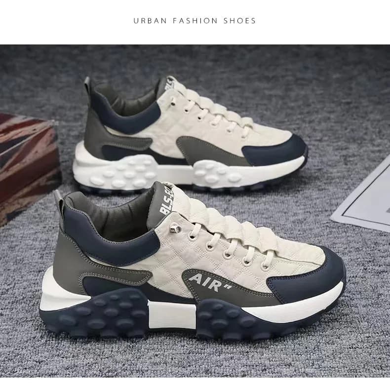 Top Original Fitness Walking Shoes Outdoor Men's Casual Shoes Fashion 3-color Sports Shoes