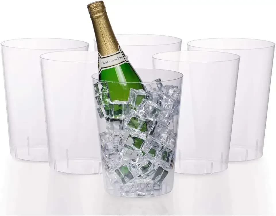 Good Quality Plastic Ice Buckets Customized Logo Bar Ktv Champagne Beer Ice Bucket For France Old Speckled Hen Organic Honey Dew