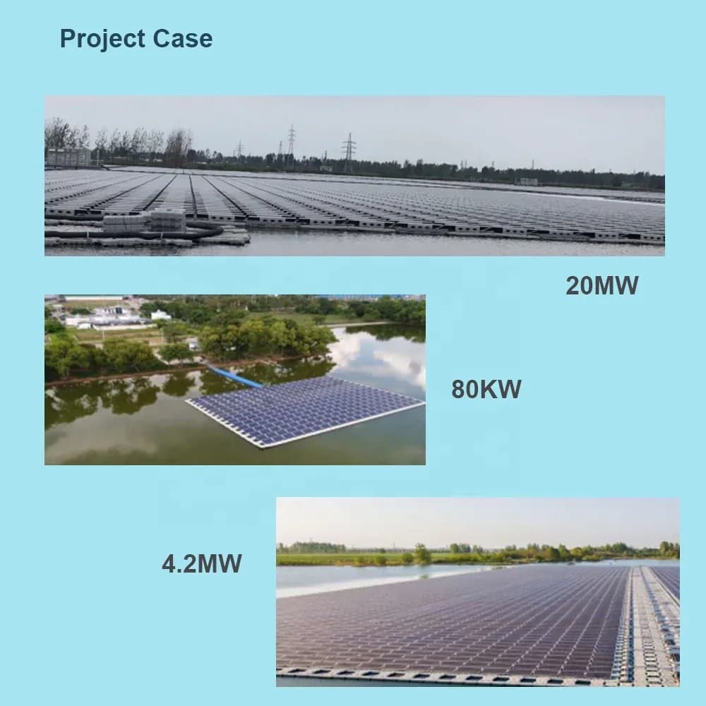 System Solar Panel Floating Mounting Structure Solar Floating System On Water Solar Panels Platform Floating Mounting System