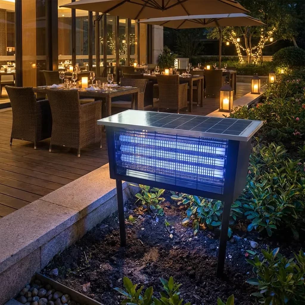 Bulk Price Solar Powered Mosquito Zapper High Power Long Standby Insect Killer For Global Distributors Pest Control Projects
