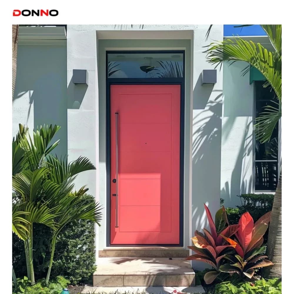 Factory Wholesale New Russian Engineering Aluminum Door Apartment Entry Safety Door For Villa Secure And Elegant