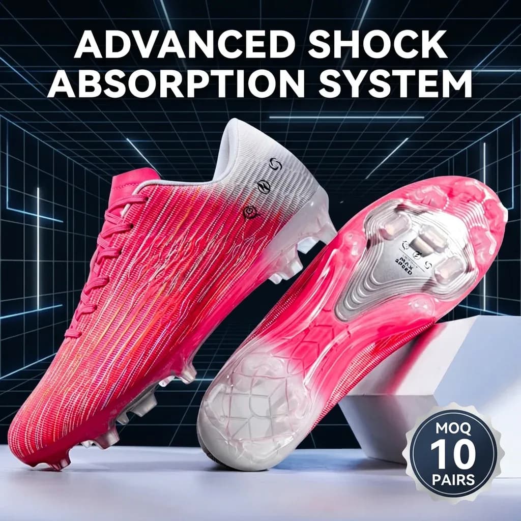 Vibrant Soccer Cleats New Style Sweat-wicking Tournament Football Boots For Unisex Outdoor Competitive Match Play