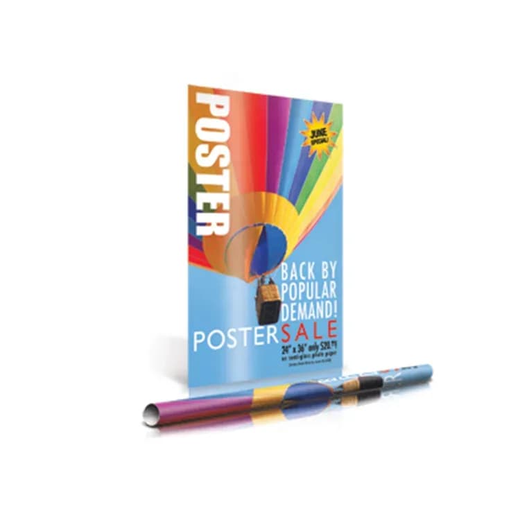 High Quality Advertising Printing Full Color Customized Poster Printing And Design Service