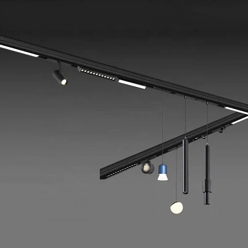 Pny Magnetic Tracks Lights System Indoor Lighting Ceiling Wall Light Surface Lamps Led Track Rail Led